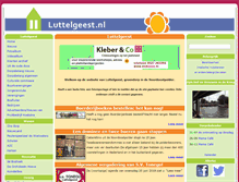 Tablet Screenshot of luttelgeest.nl